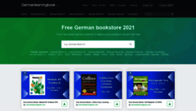 What Germanlearningbook.blogspot.com website looked like in 2022 (2 years ago)