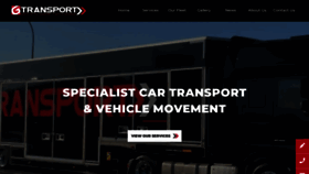 What Gtransport.co.uk website looked like in 2022 (2 years ago)