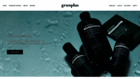 What Grunplus.com website looked like in 2022 (3 years ago)