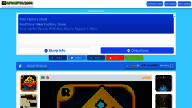 What Geometry-dash.co website looked like in 2022 (2 years ago)