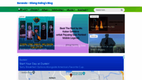 What Gemaulani.com website looked like in 2022 (2 years ago)