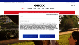 What Geox.com website looked like in 2022 (2 years ago)