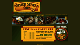 What Greenstreetcafe.biz website looked like in 2022 (2 years ago)