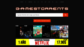 What Gamestorrents.fm website looked like in 2022 (2 years ago)