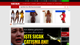 What Gazetevatan.com website looked like in 2022 (2 years ago)
