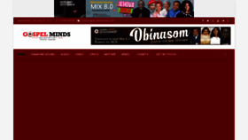 What Gospelminds.com website looked like in 2022 (2 years ago)