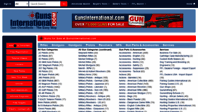 What Gunsinternational.com website looked like in 2022 (2 years ago)