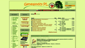What Genealodzy.pl website looked like in 2022 (2 years ago)