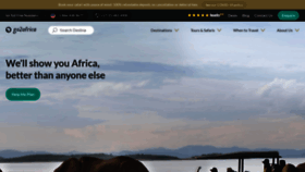 What Go2africa.com website looked like in 2022 (2 years ago)