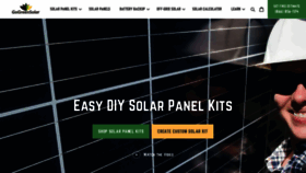 What Gogreensolar.com website looked like in 2022 (2 years ago)
