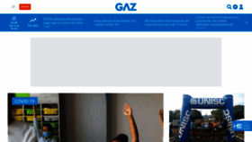 What Gaz.com.br website looked like in 2022 (2 years ago)