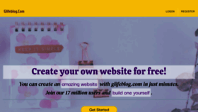 What Glifeblog.com website looked like in 2022 (2 years ago)