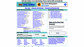 What Getjob.us website looked like in 2022 (2 years ago)