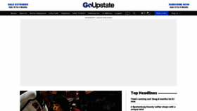What Goupstate.com website looked like in 2022 (2 years ago)