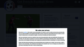 What Getfootballnewsfrance.com website looked like in 2022 (2 years ago)