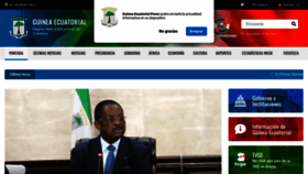 What Guineaecuatorialpress.com website looked like in 2022 (2 years ago)