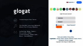 What Glogat.com website looked like in 2022 (2 years ago)