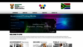 What Gpwonline.co.za website looked like in 2022 (2 years ago)