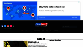 What Giveme5.co website looked like in 2022 (2 years ago)