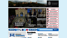 What Granada.org website looked like in 2022 (2 years ago)