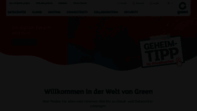 What Green.ch website looked like in 2022 (2 years ago)