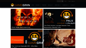 What Gamegrin.com website looked like in 2022 (2 years ago)