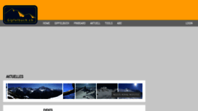 What Gipfelbuch.ch website looked like in 2022 (2 years ago)