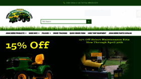What Greenpartstore.com website looked like in 2022 (2 years ago)