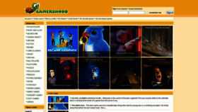 What Gamershood.com website looked like in 2022 (2 years ago)
