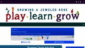 What Growingajeweledrose.com website looked like in 2022 (2 years ago)