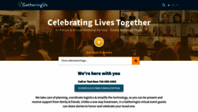What Gatheringus.com website looked like in 2022 (2 years ago)
