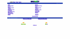 What Geometry.net website looked like in 2022 (3 years ago)