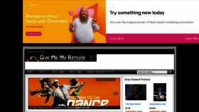 What Givememyremote.com website looked like in 2022 (2 years ago)