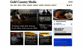 What Goldcountrymedia.com website looked like in 2022 (2 years ago)