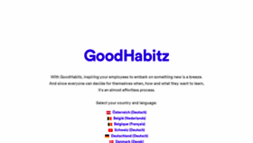 What Goodhabitz.com website looked like in 2022 (2 years ago)