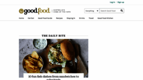 What Goodfood.com.au website looked like in 2022 (2 years ago)