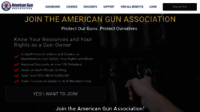 What Gunassociation.org website looked like in 2022 (2 years ago)