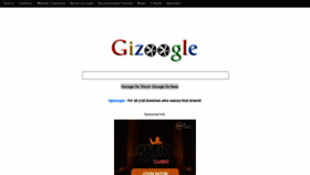 What Gizoogle.net website looked like in 2022 (2 years ago)