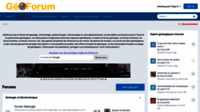 What Geoforum.fr website looked like in 2022 (3 years ago)