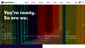 What Grantthornton.com website looked like in 2022 (2 years ago)