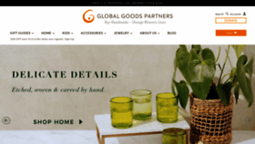 What Globalgoodspartners.org website looked like in 2022 (2 years ago)