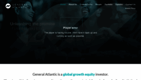 What Generalatlantic.com website looked like in 2022 (2 years ago)