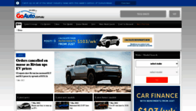 What Goauto.com.au website looked like in 2022 (2 years ago)