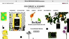 What Gilchristsoames.com website looked like in 2022 (2 years ago)