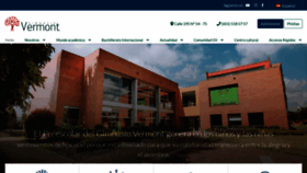 What Gimnasiovermont.edu.co website looked like in 2022 (2 years ago)