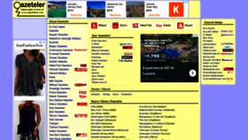 What Gazeteler.com website looked like in 2022 (2 years ago)