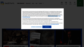 What Gazeta.pl website looked like in 2022 (2 years ago)