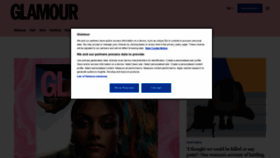 What Glamourmagazine.co.uk website looked like in 2022 (3 years ago)