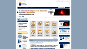 What Gobiernodecanarias.org website looked like in 2022 (2 years ago)