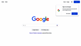 What Google.co.uk website looked like in 2022 (2 years ago)